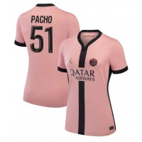 Paris Saint-Germain Willian Pacho #51 Tredjetrøje Dame 2024-25 Kortærmet